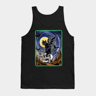 Black Cat Tank Top